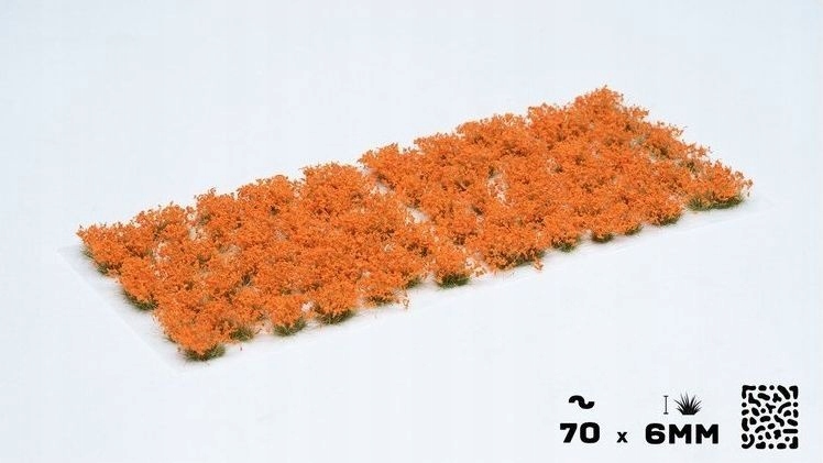 Gamers Grass: Orange Flowers (Wild) 70 kępek 6mm