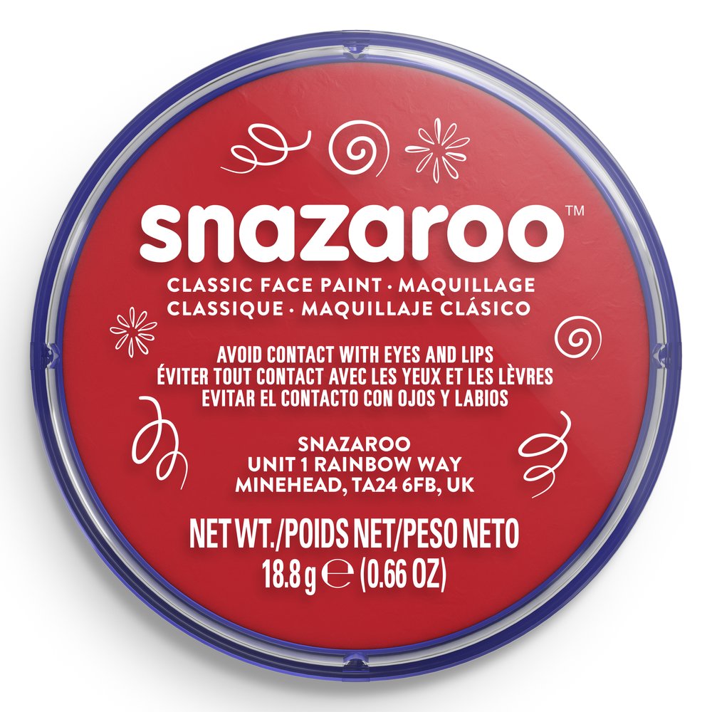

Farba do twarzy 18ml czerwona 1118055 Snazaroo