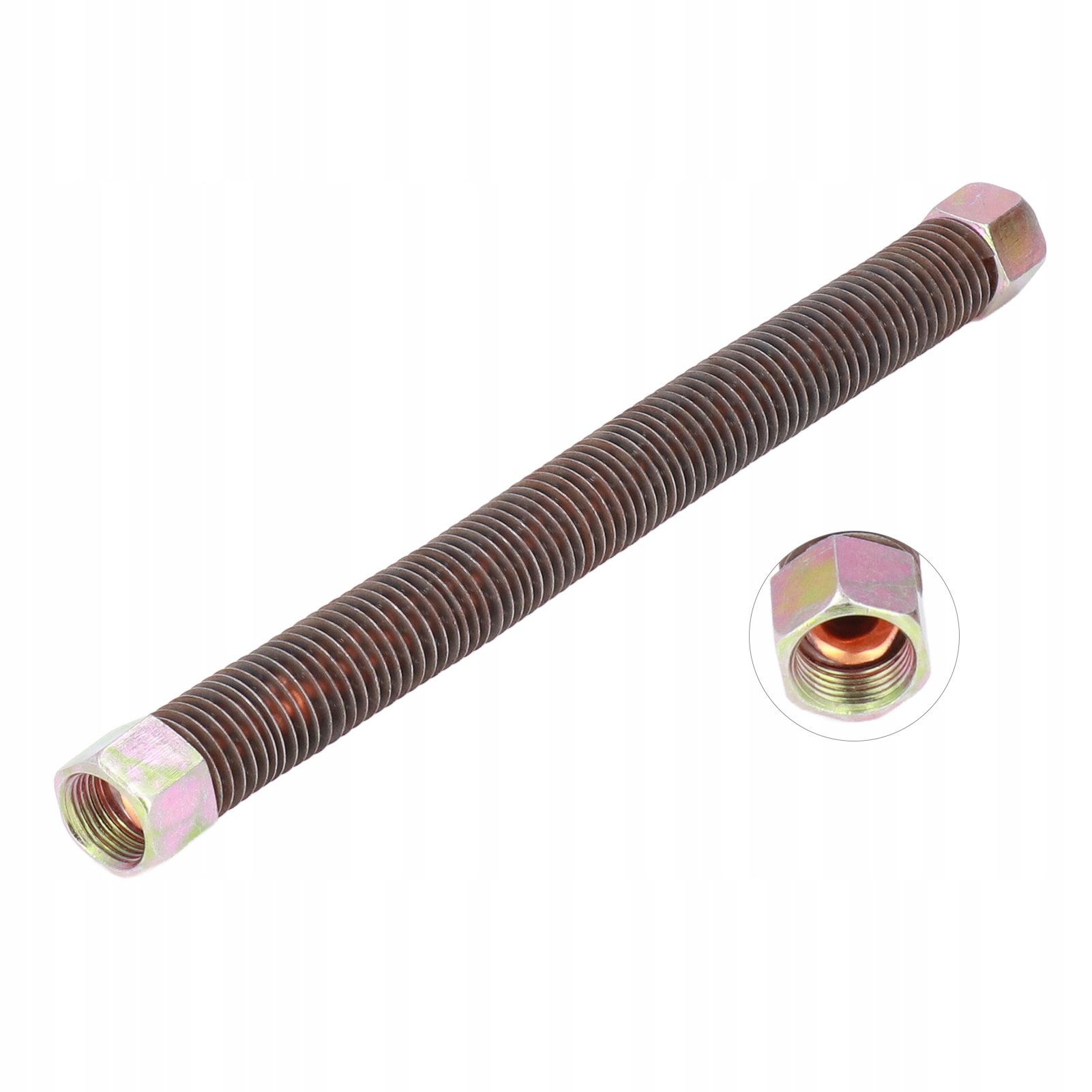 RURKA 12MM 25CM DO KOMPRESORA PRZYŁĄCZE WĄŻ SPRĘŻARKI