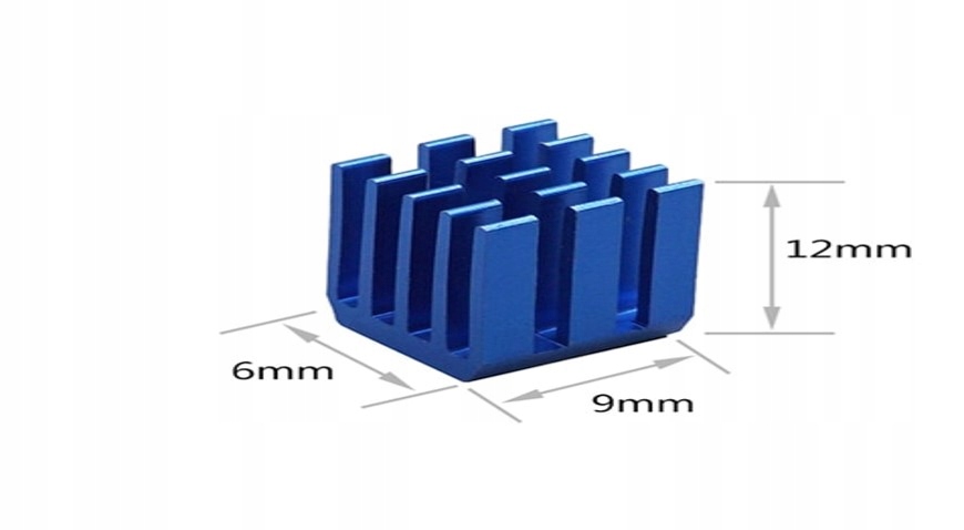 Radiator 6x9x12mm Producent Inna