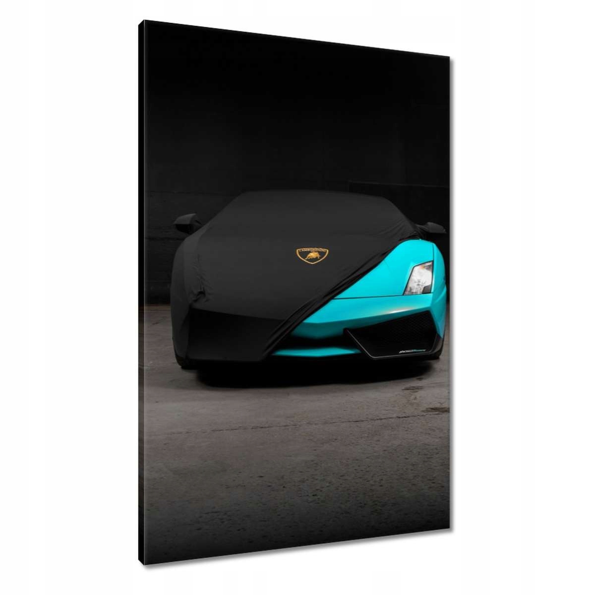 Obrazy 60x90 Tyrkysové sportovní auto