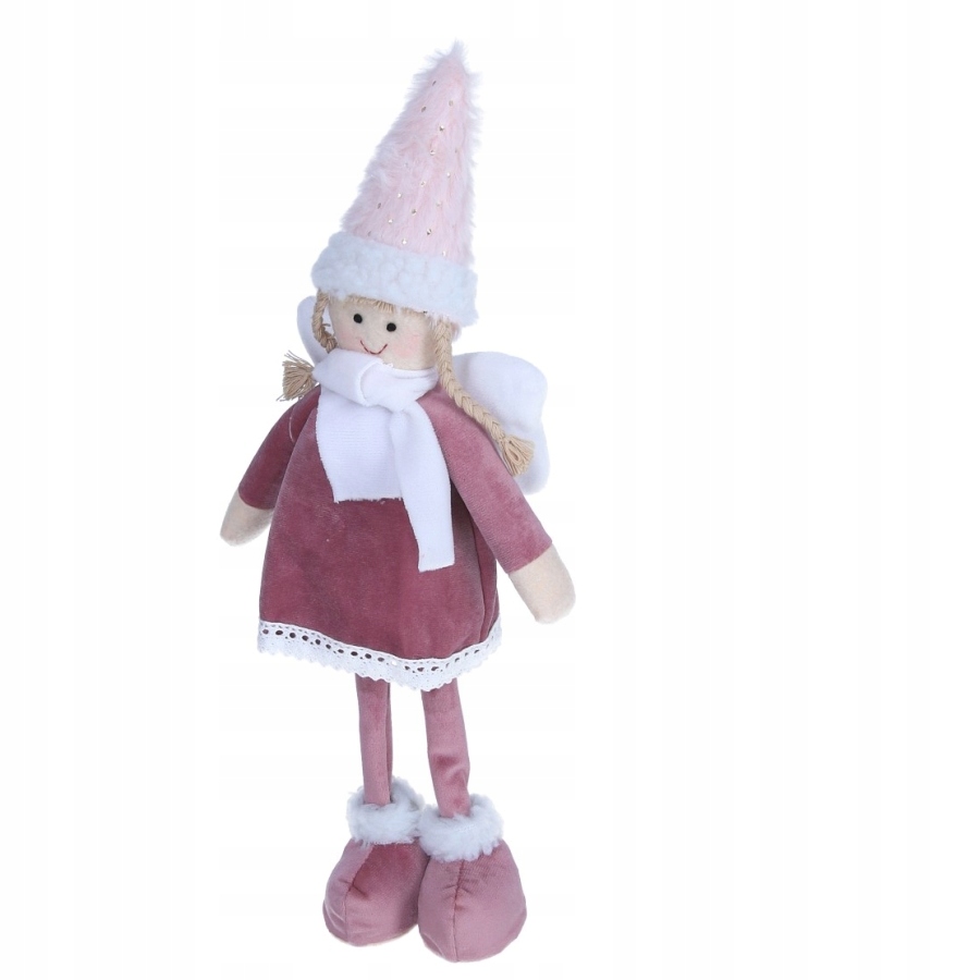 

Aniołek duży stojący duży 34cm skrzat gnom lalka