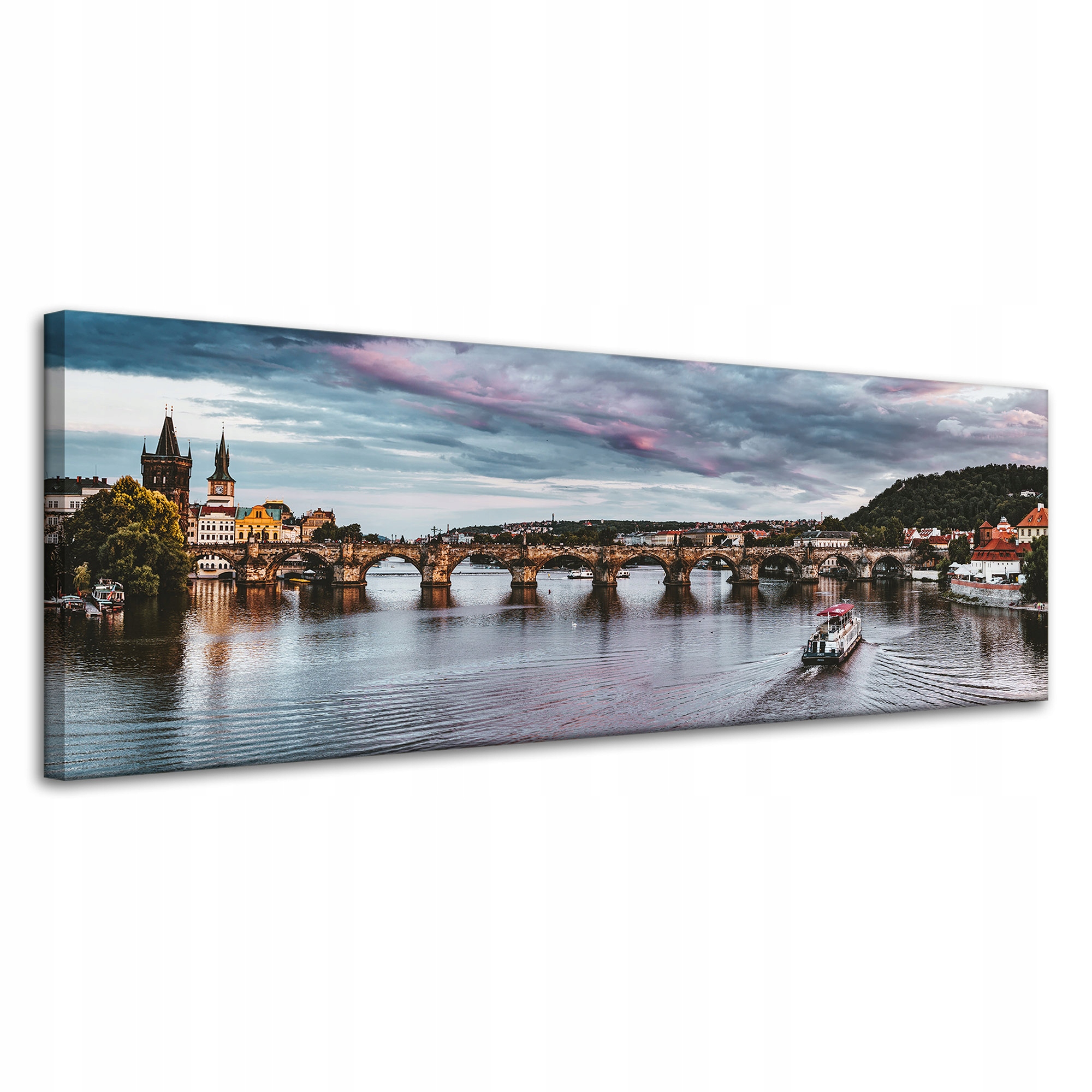 Obrazy na plátně Architektura Most Praha 120X40