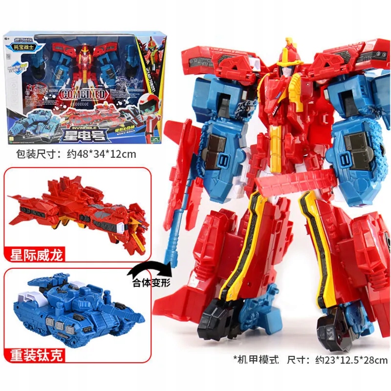 Tobot Transformation Fit Robot Car Master V Ultimate Toy Korea Cartoon Wiek dziecka 5 lat +