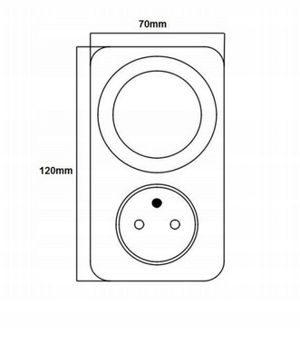 Programator czasowy tygodniowy mechaniczny timer Marka ZEXT