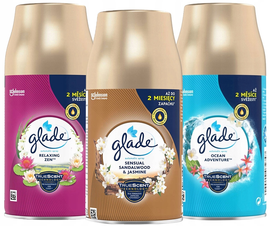 Levně Glade Osvěžovač automatický mix oceán zen zásoba