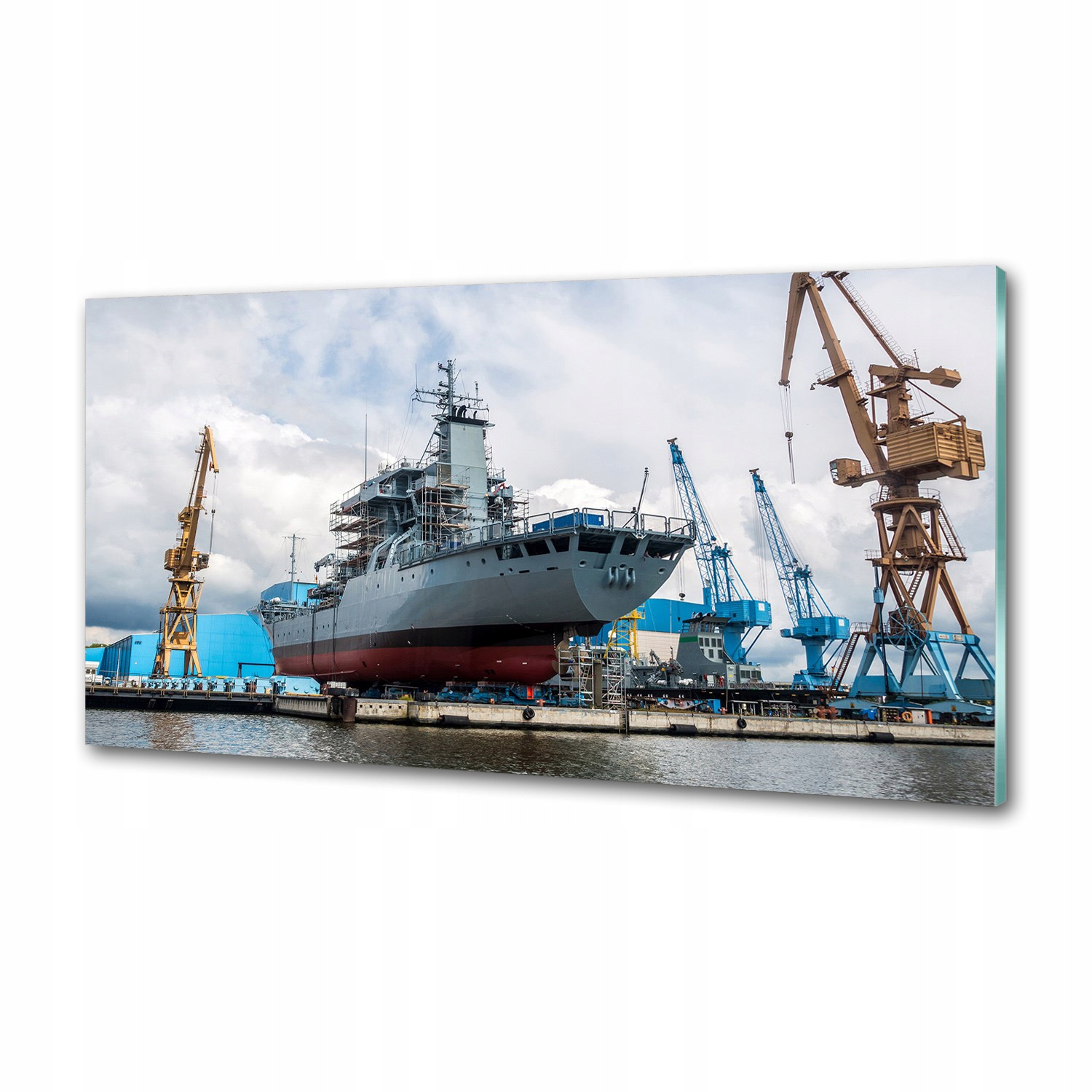Panel do kuchyne Lodenica námorná loď 120x60 cm Lepidlo