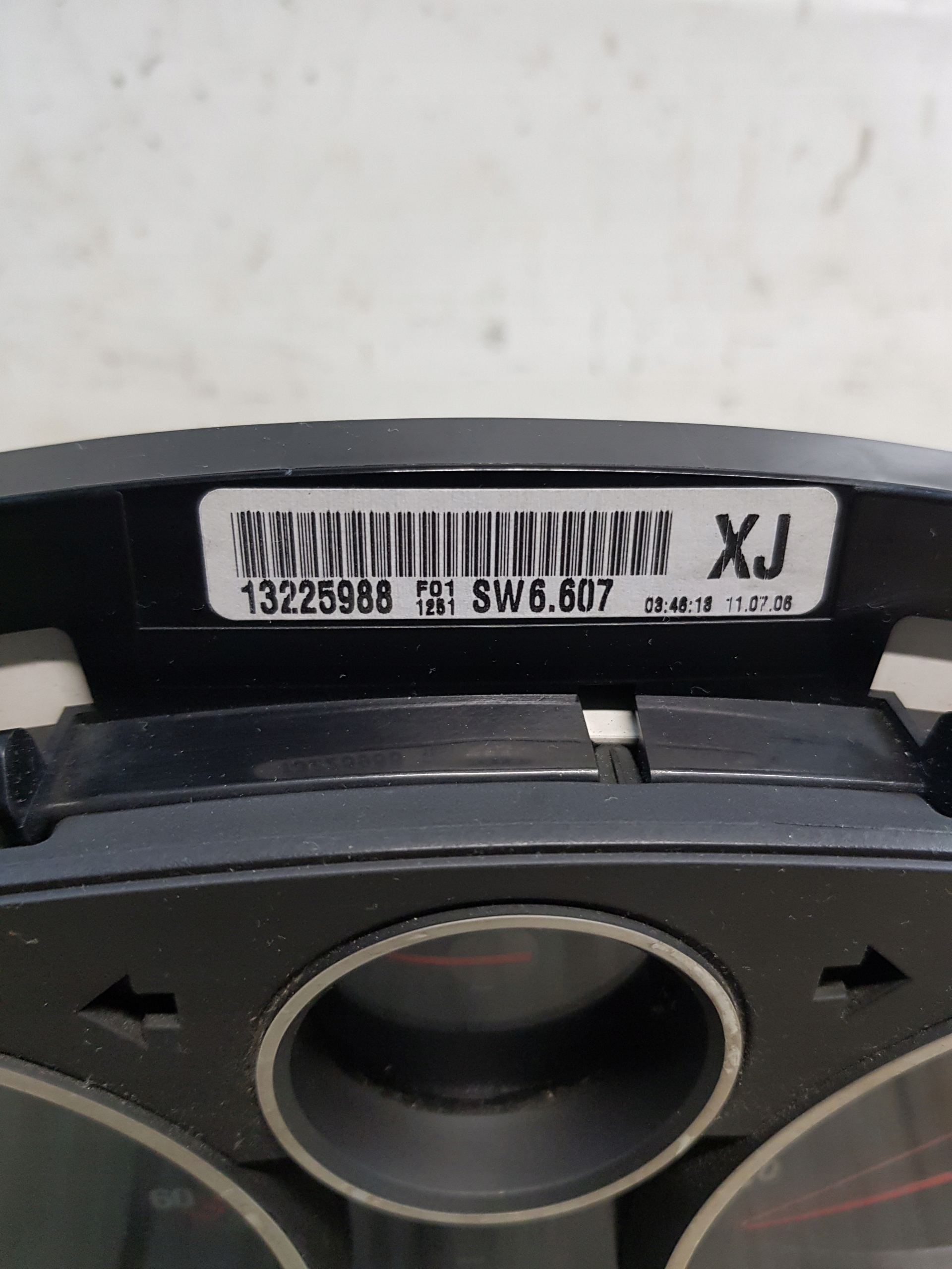 dials OPEL ZAFIRA B 13225988 1.9 CDTI EUROPA