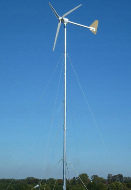 Maszt Do Turbiny Elektrowni Wiatrowej P400 M400 S Generator Wiatorwy 400W