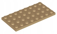 

Lego 3035 Płytka 4x8 piaskowa ciemna Nowa (5g)