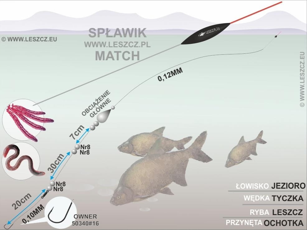 

Zestaw Ze Spławikiem Match 4g