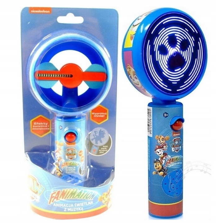 

Wiatrak Wiatraczek Psi Patrol Projektor Led Muzyka