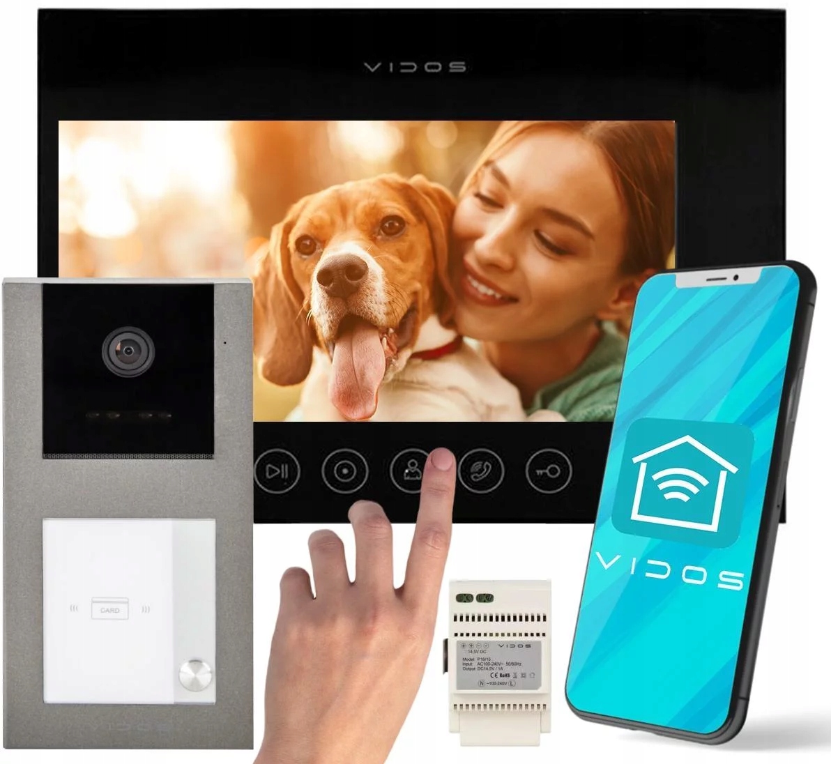 Videovrátnik Vidos X M11B-X/S11-1, model X201