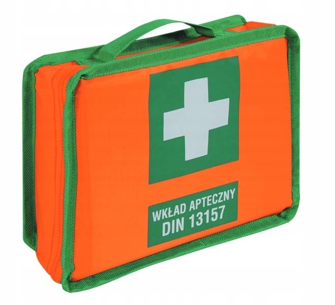 Apteczka z wyposażeniem Vera APT.10. 4.3 1 25,5x17x6 cm pomarańczowa