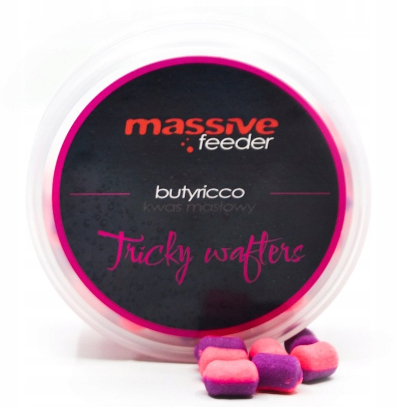 Przynęta Method Feeder Massive Baits Tricky Wafters Butyricco 7x10mm 50ml