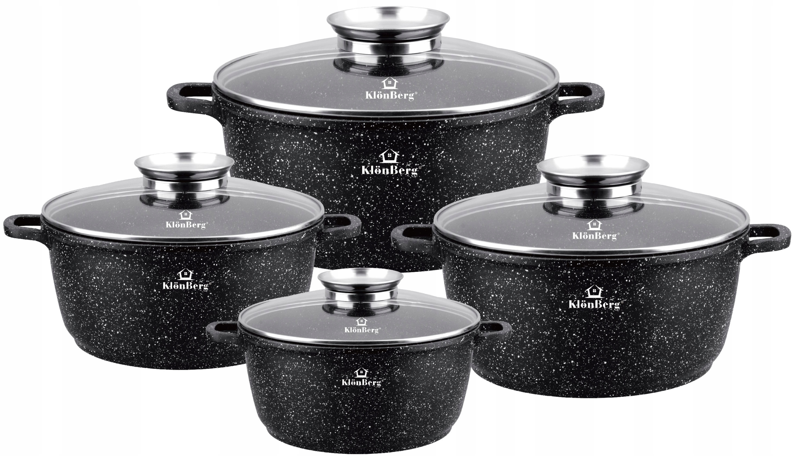 Klonberg Premium 8 Ks Súprava Hrncov