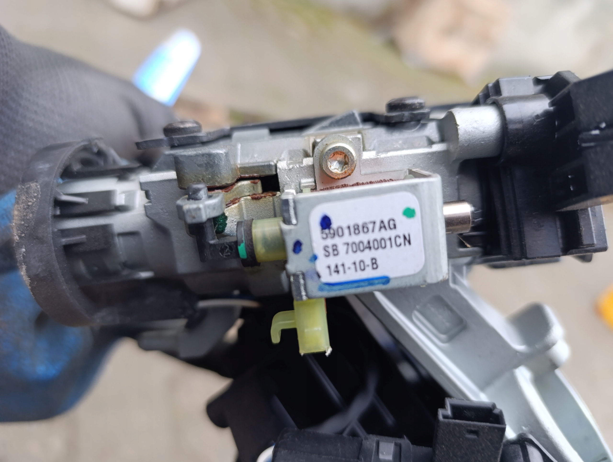 steering wheel levers and controls ignition OPEL INSIGNIA A