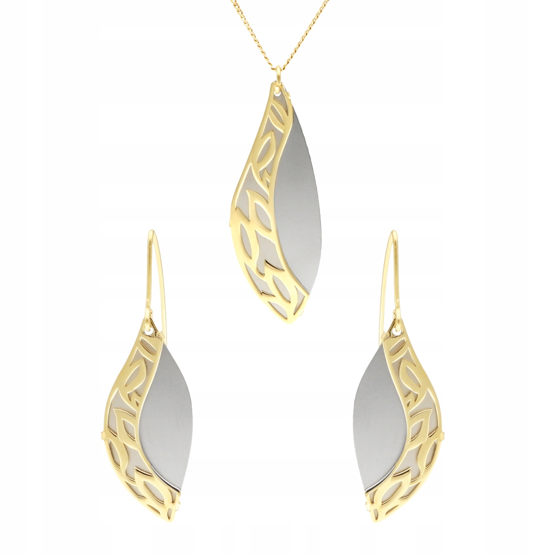 Sada stříbrný titan stříbro