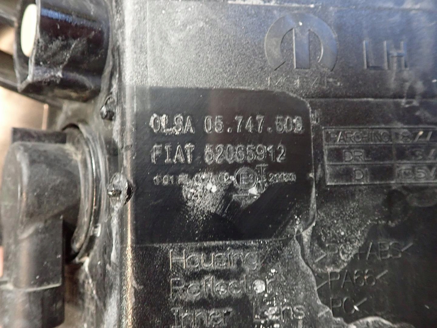 light front front left FIAT 500X 2014- 52065912