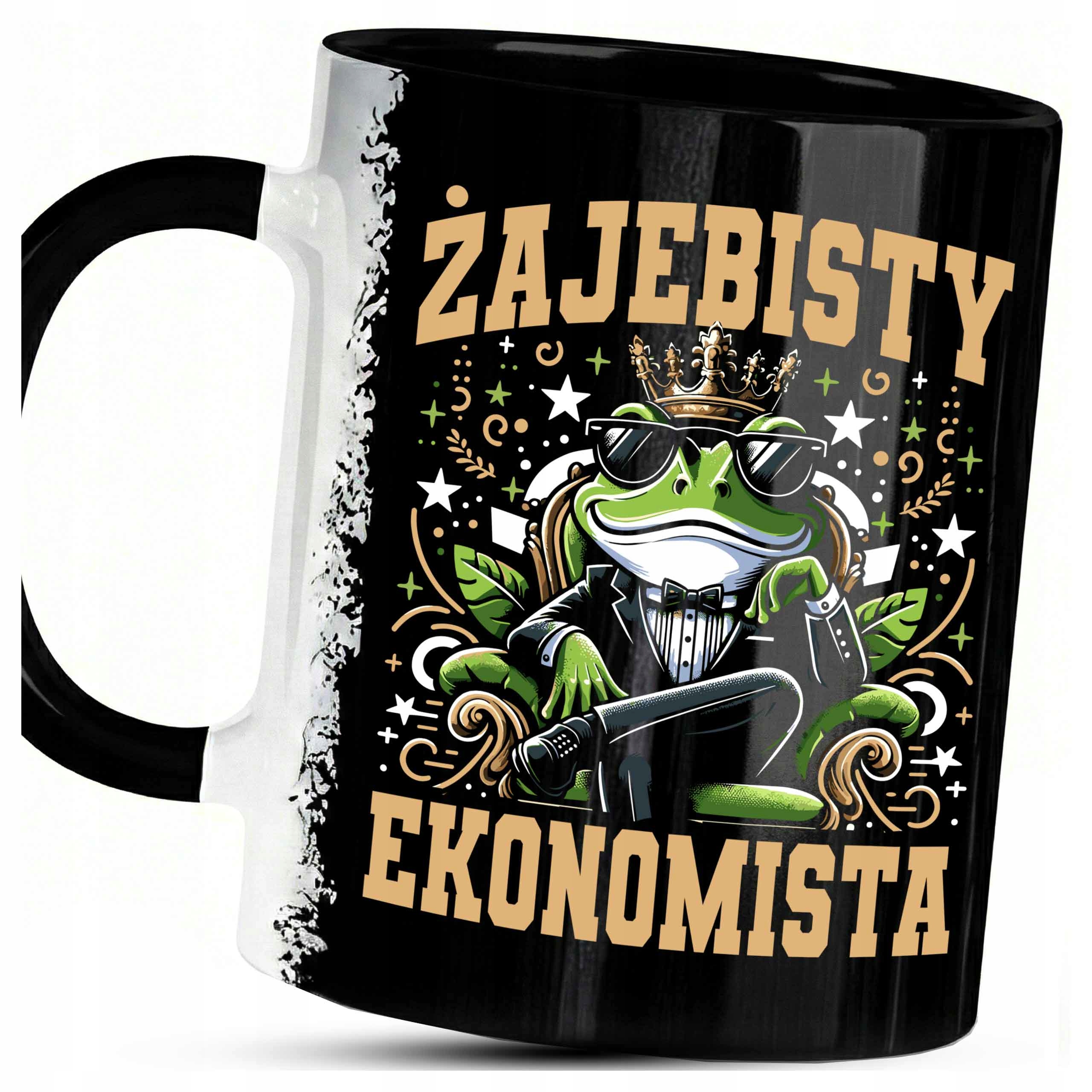 Kubek Zajebisty Ekonomista dla Finansisty Analityka