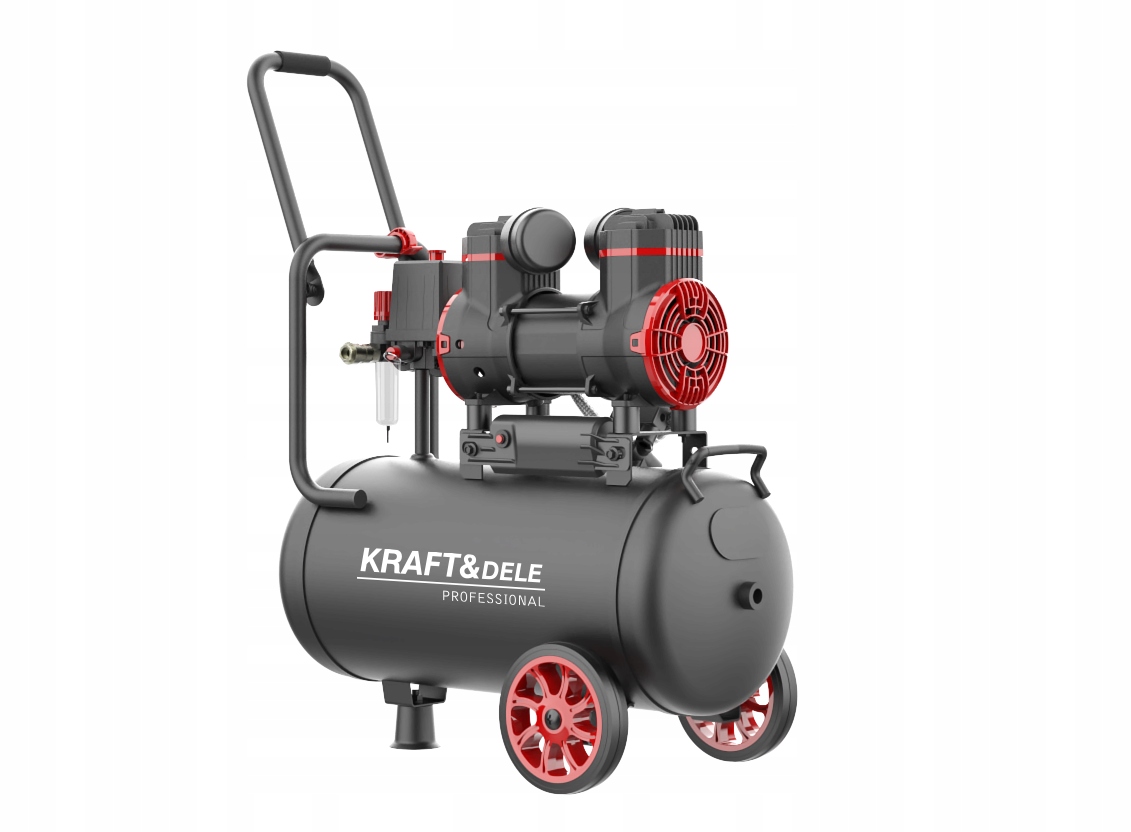 Bezolejový Kompresor Vzduchu 24L 8bar Kraft&dele KD1390