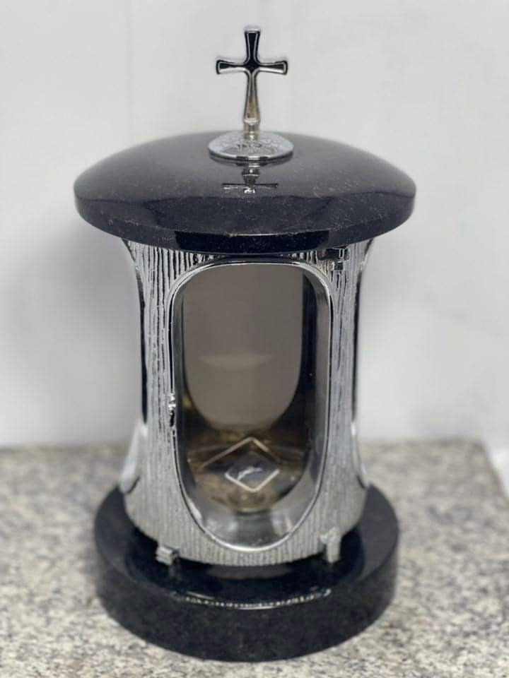 Lampáš Kamenný/ Ovál/ Švéd/ L-1-4/ 1 Kus