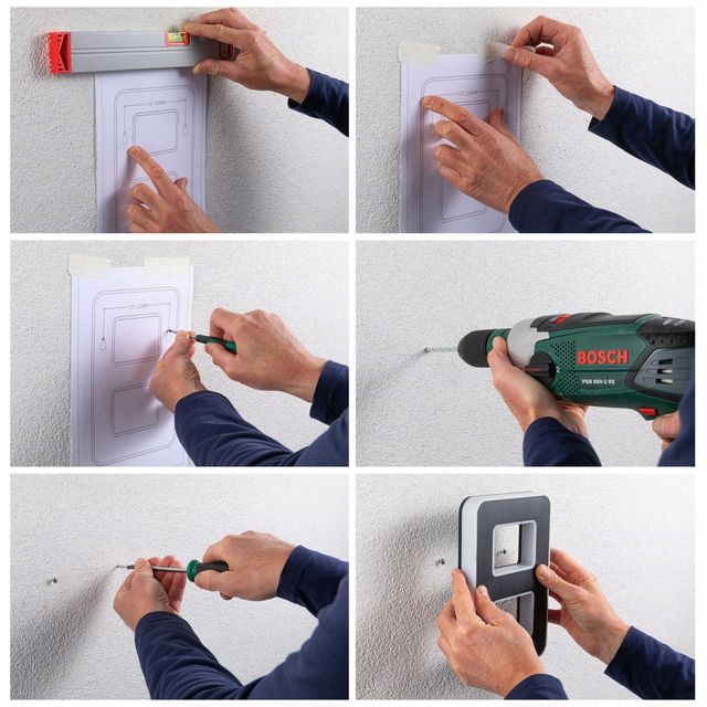 Paulmann Numer domu SOLAR 5 LED 0,2W 3000K IP44 Szerokość produktu 16 cm