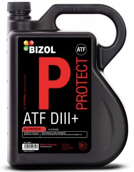 

Bizol Protect Atf Dexron III H Przekładniowy 5L