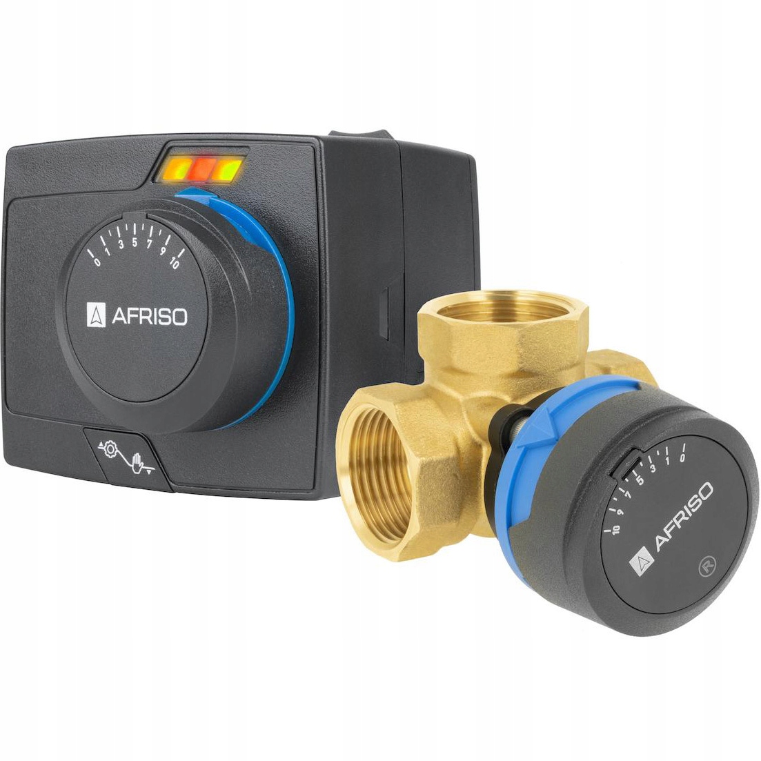 3-CESTNÝ Zmiešavací Ventil ARV384 DN25 1" Gw Kvs 4.5-12 Od Sił.arm 343 Click
