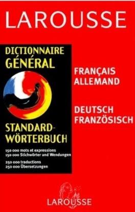 Larousse Słownik francusko-niemiecki Dictionnaire général, 780 stron, 1999
