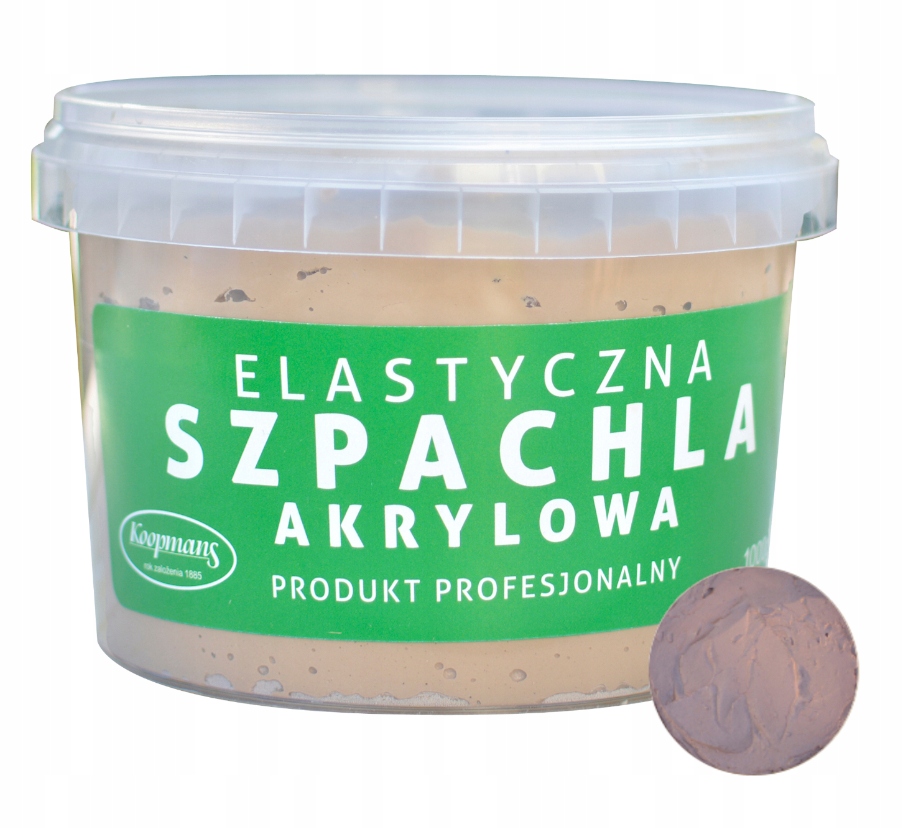 

Koopmans Szpachla,kit,akryl do drewna 1KG Orzech