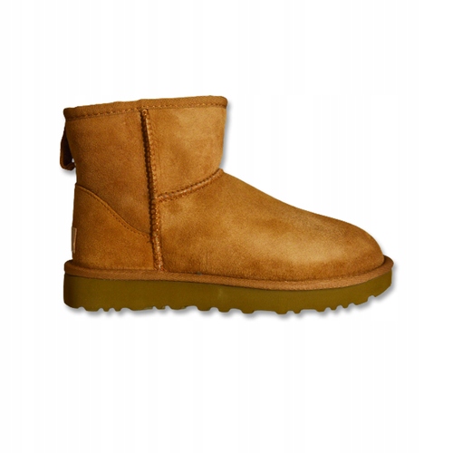 Buty damskie śniegowce botki zimowe Ugg W Classic Ultra Mini II Zamszowe