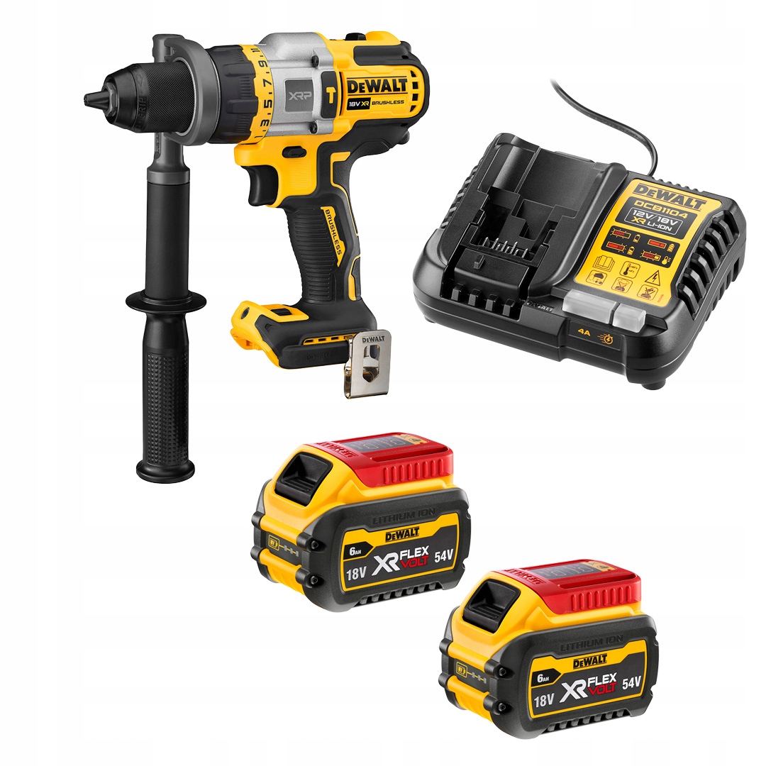 Aku Šroubovák 126 Nm DeWALT DCD999N nabíječka 2aku 6Ah DCB546