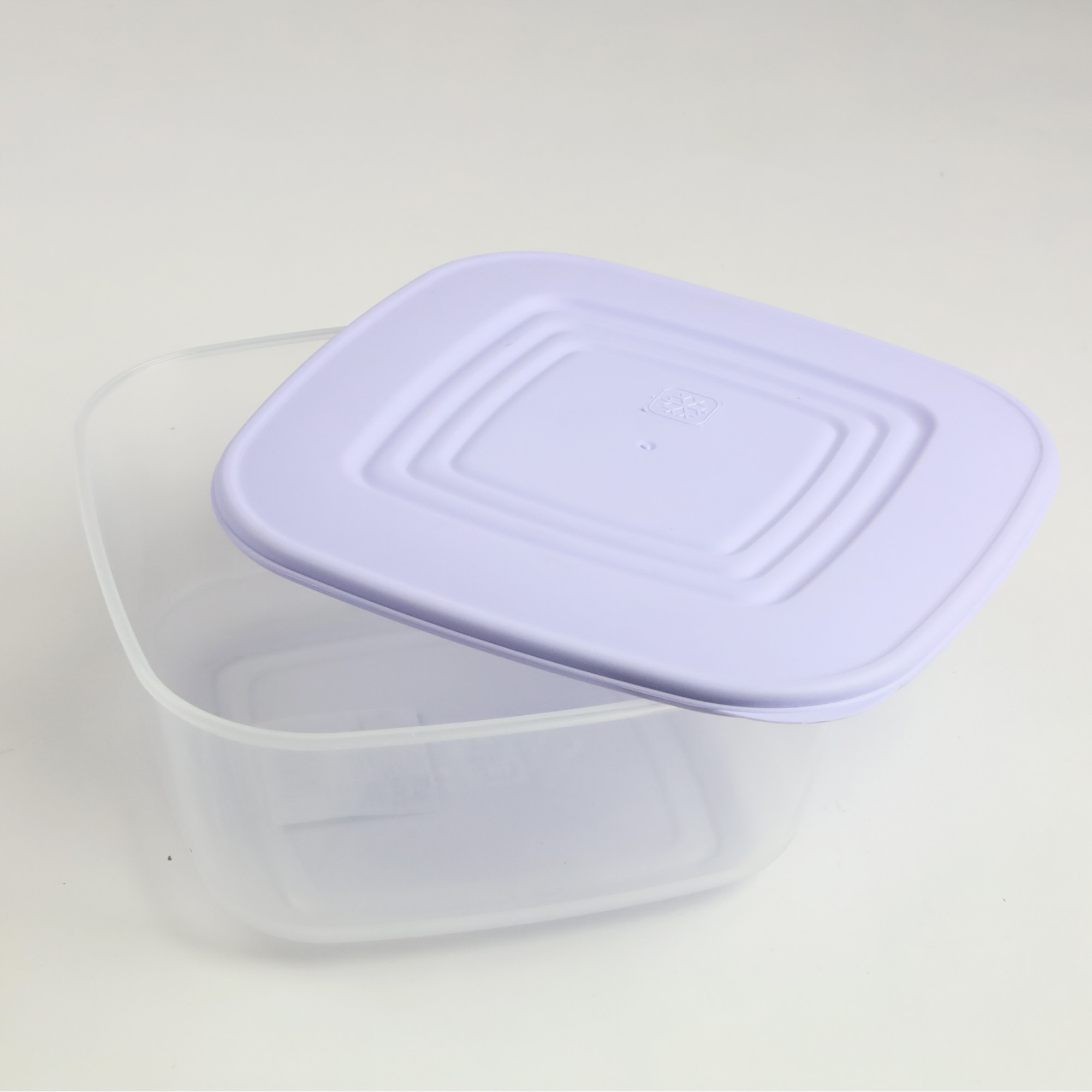 PLASTIKOWY POJEMNIK Z POKRYWKĄ DO PRZECHOWYWANIA ZAMRAŻANIA ŻYWNOŚCI 3L