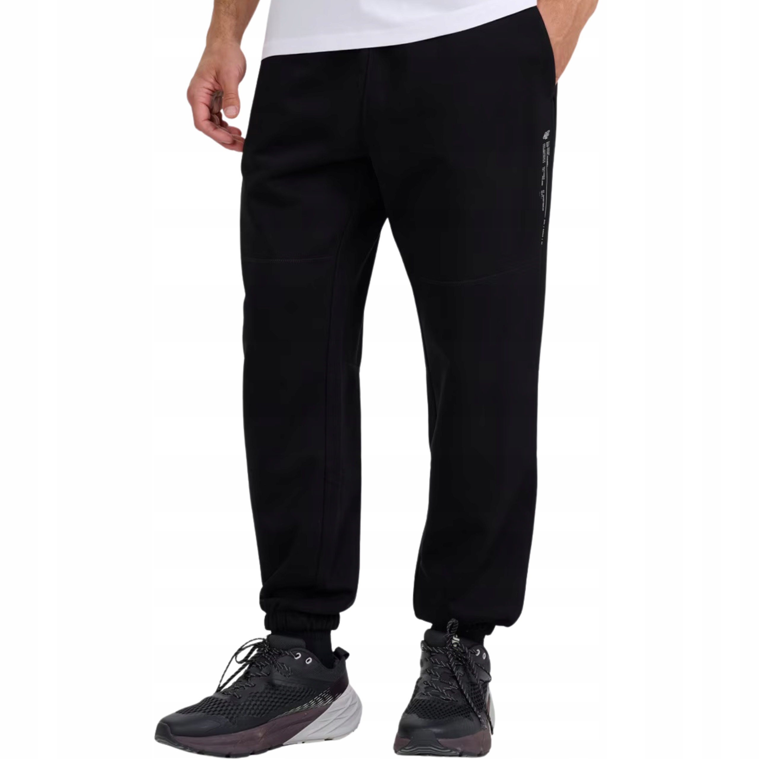 Męskie Spodnie Dresowe 4F Joggery Sportowe Treningowe Bawełniane XL