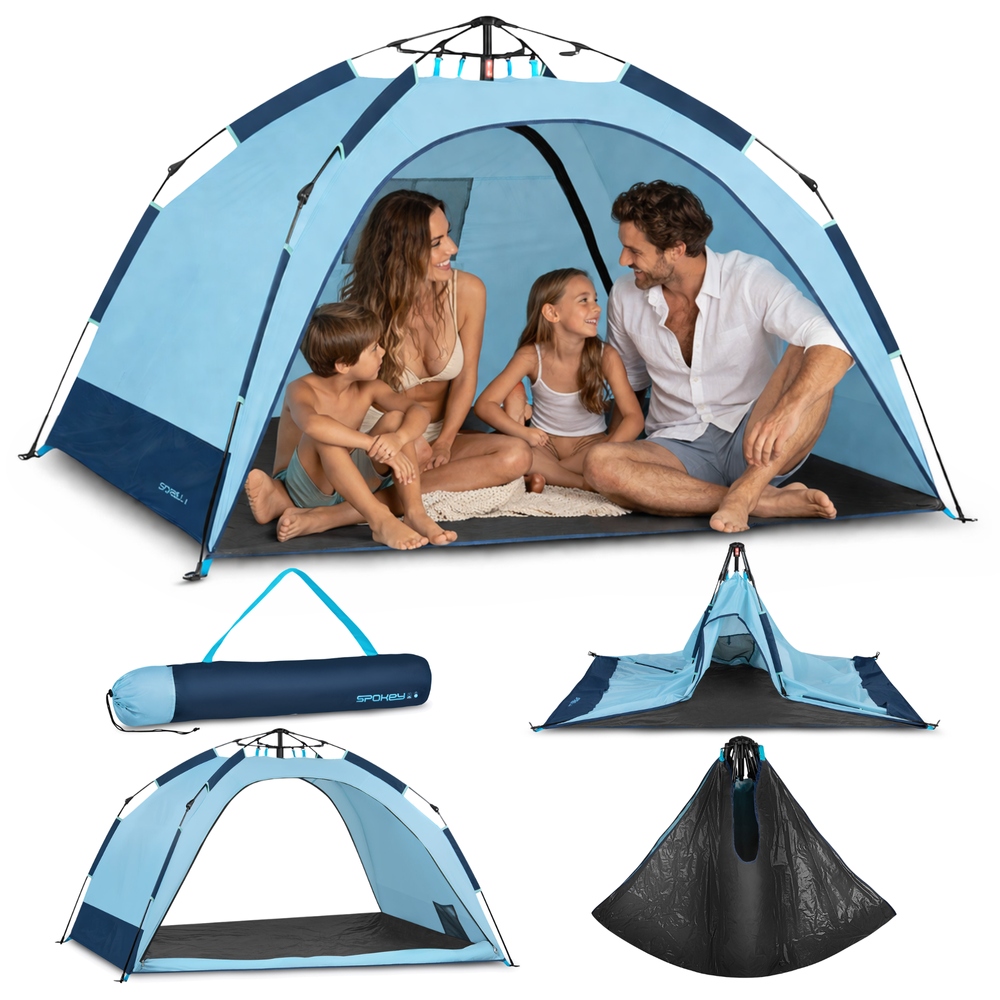 Moon Skládací Stan Automatický plážový turistický stan s Uv filtrem