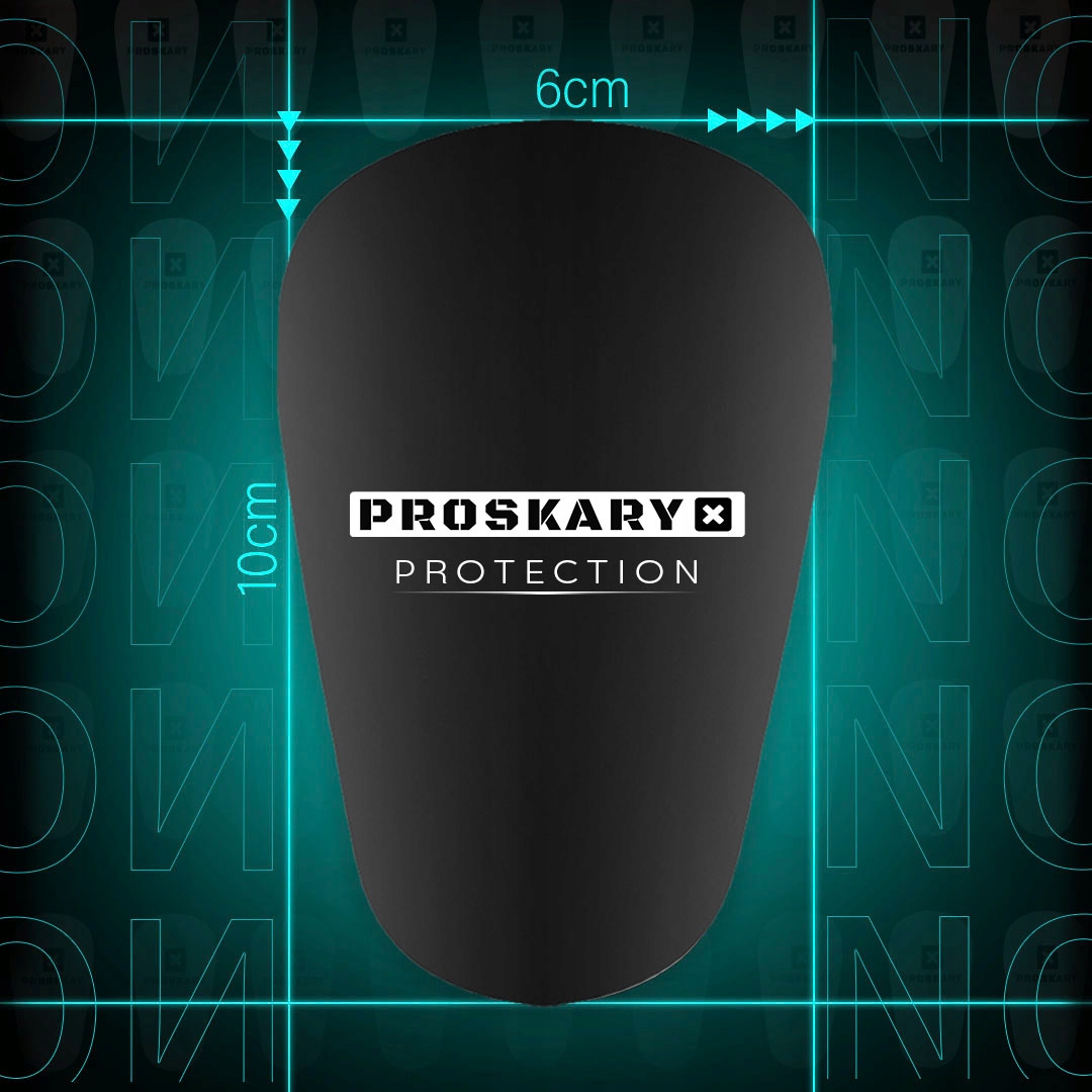 OCHRANIACZE PIŁKARSKIE MINI MAŁE PRZYLEGAJĄCE LEKKIE - PROSKARY Kolor dominujący czarny