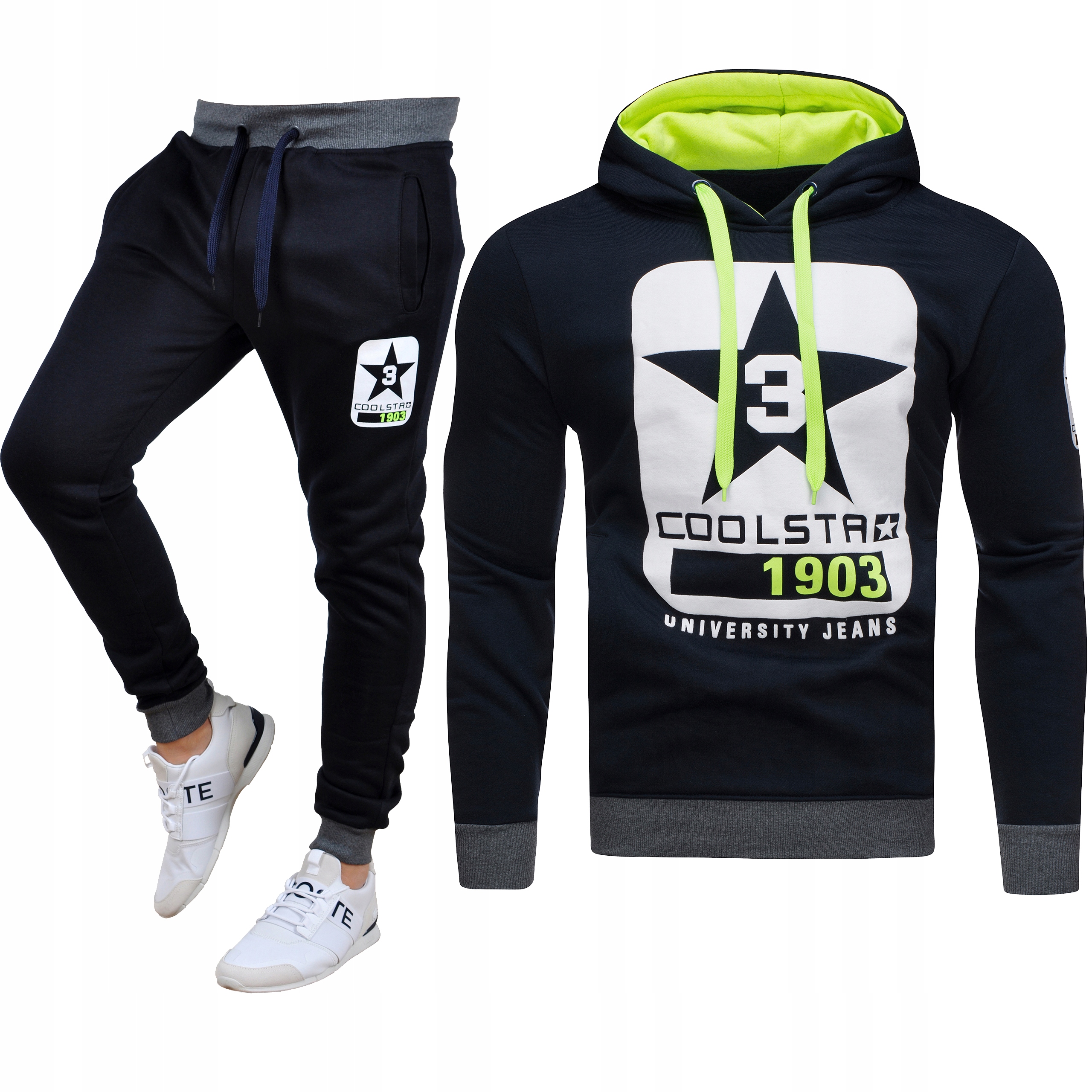 K100 + Y001 r. L MĘSKI KOMPLET DRESOWY