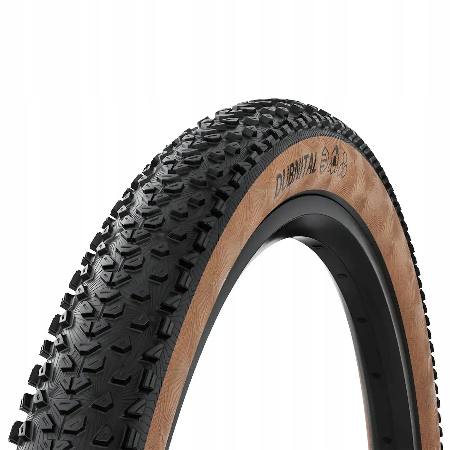 Opona rowerowa Continental Dubnital Trail Grip kevlar transparent 29x2.4