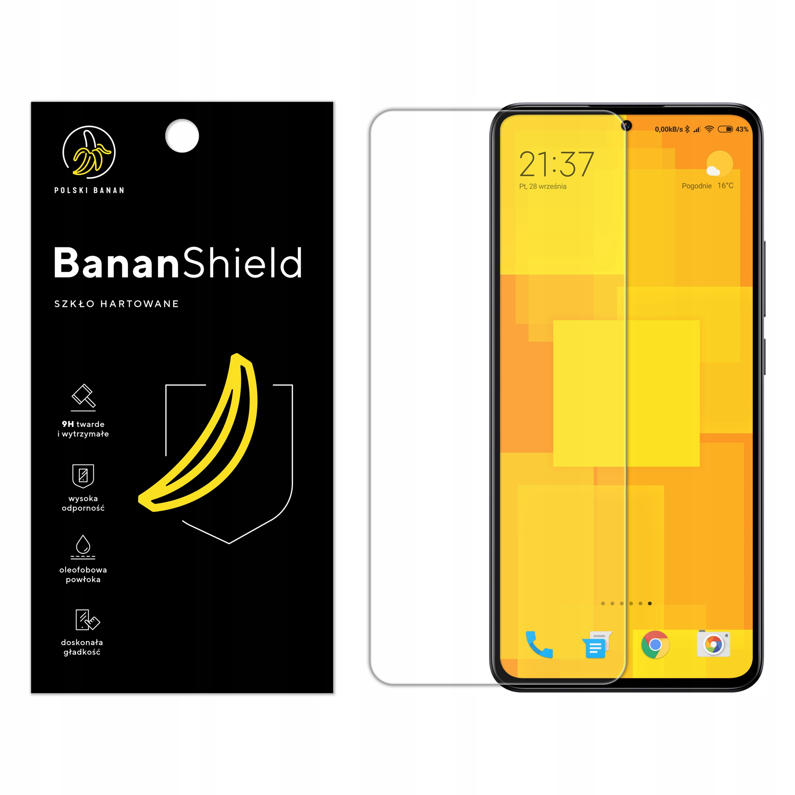 Szkło hartowane 9H BananShield do Xiaomi 13T / Pro