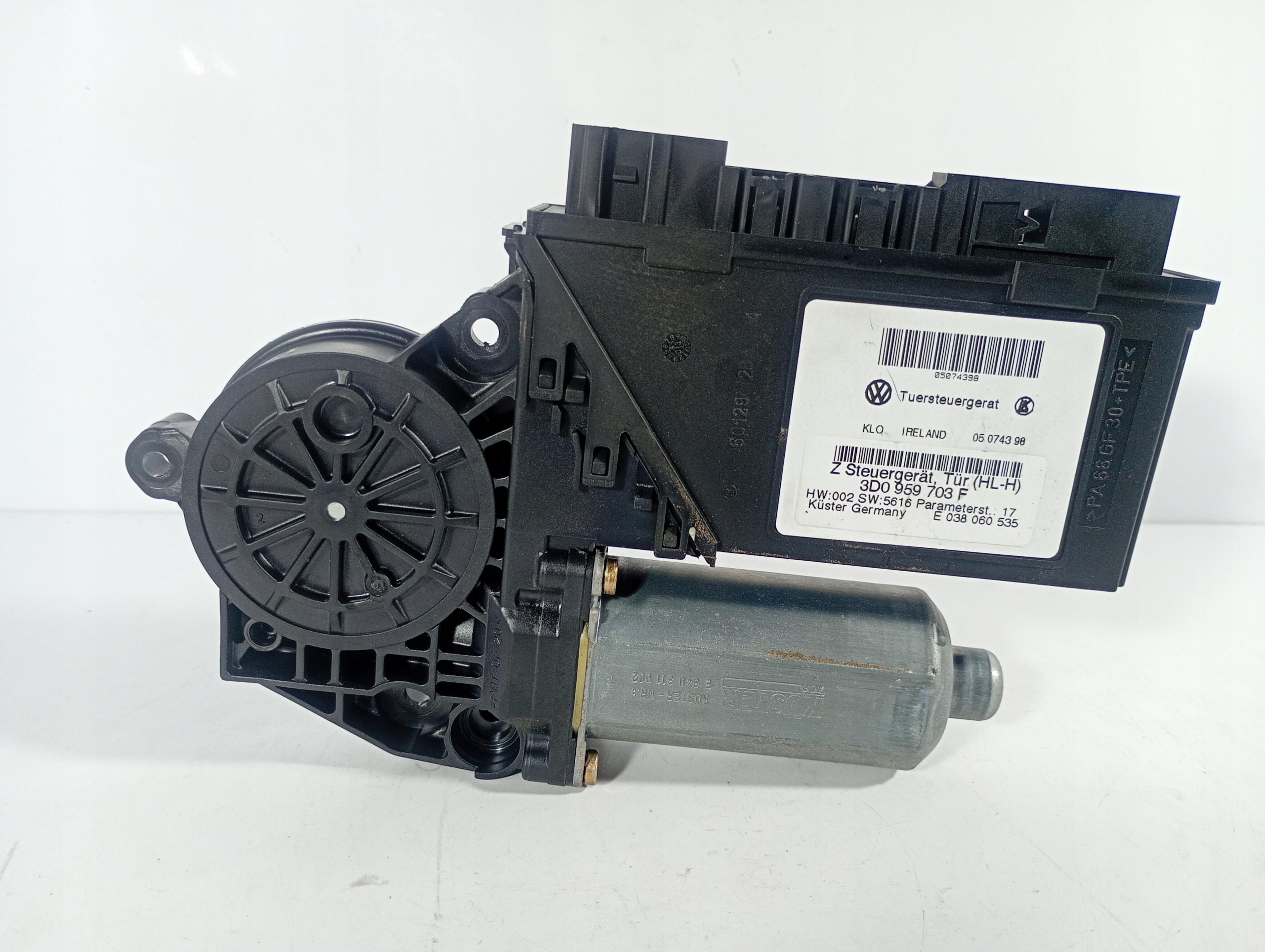 VW Phaeton 02-16 mini motor engine windows left rear OE 3D0959703F