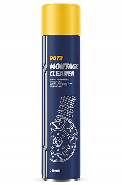 Zmywacz Odtłuszczacz Hamulcowy Wielozadaniowy Mannol Montage Cleaner 600 ml