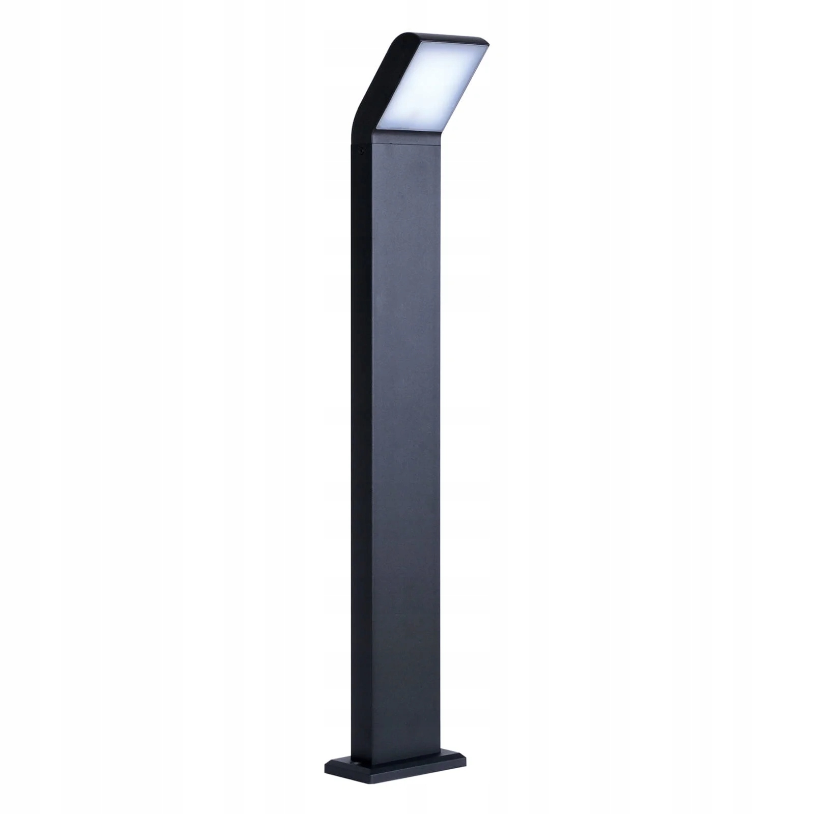 Vonkajšia stojaca Led lampa s záhradným stĺpikom čierna 79 cm 4000K IP54 Kaja