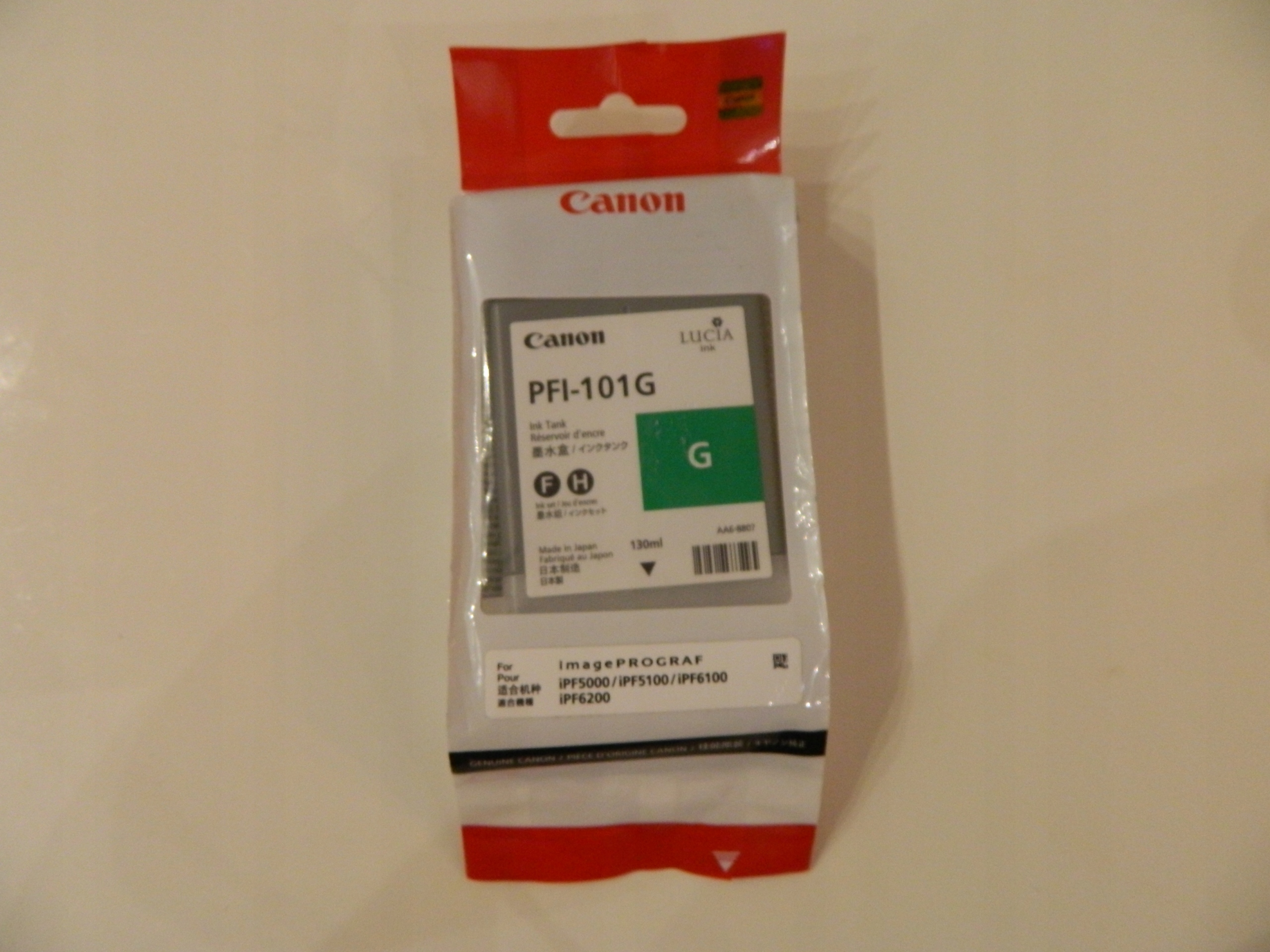 Inkoust Canon PFI-101G Green 130 ml Originál