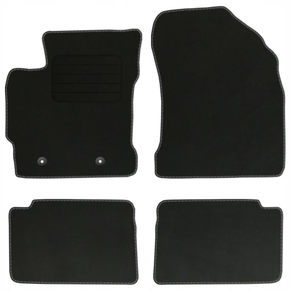 Toyota Auris II 2013 2018 dywaniki welurowe Eco