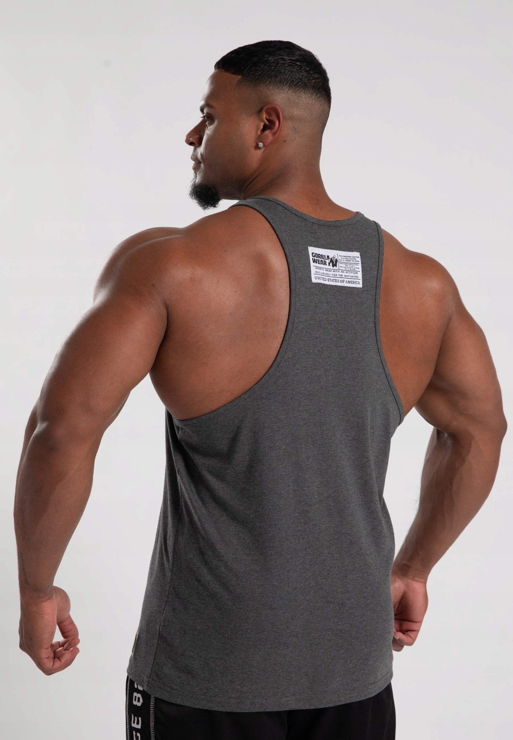 Tank top treningowy na siłownie sportowy męski Classic Gorilla Wear M Płeć mężczyzna