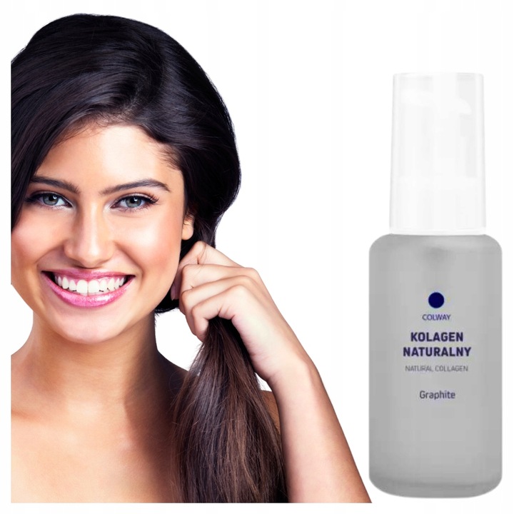 Přírodní rybí kolagen Colway Graphite 100 ml kolagen na vlasy, nehty
