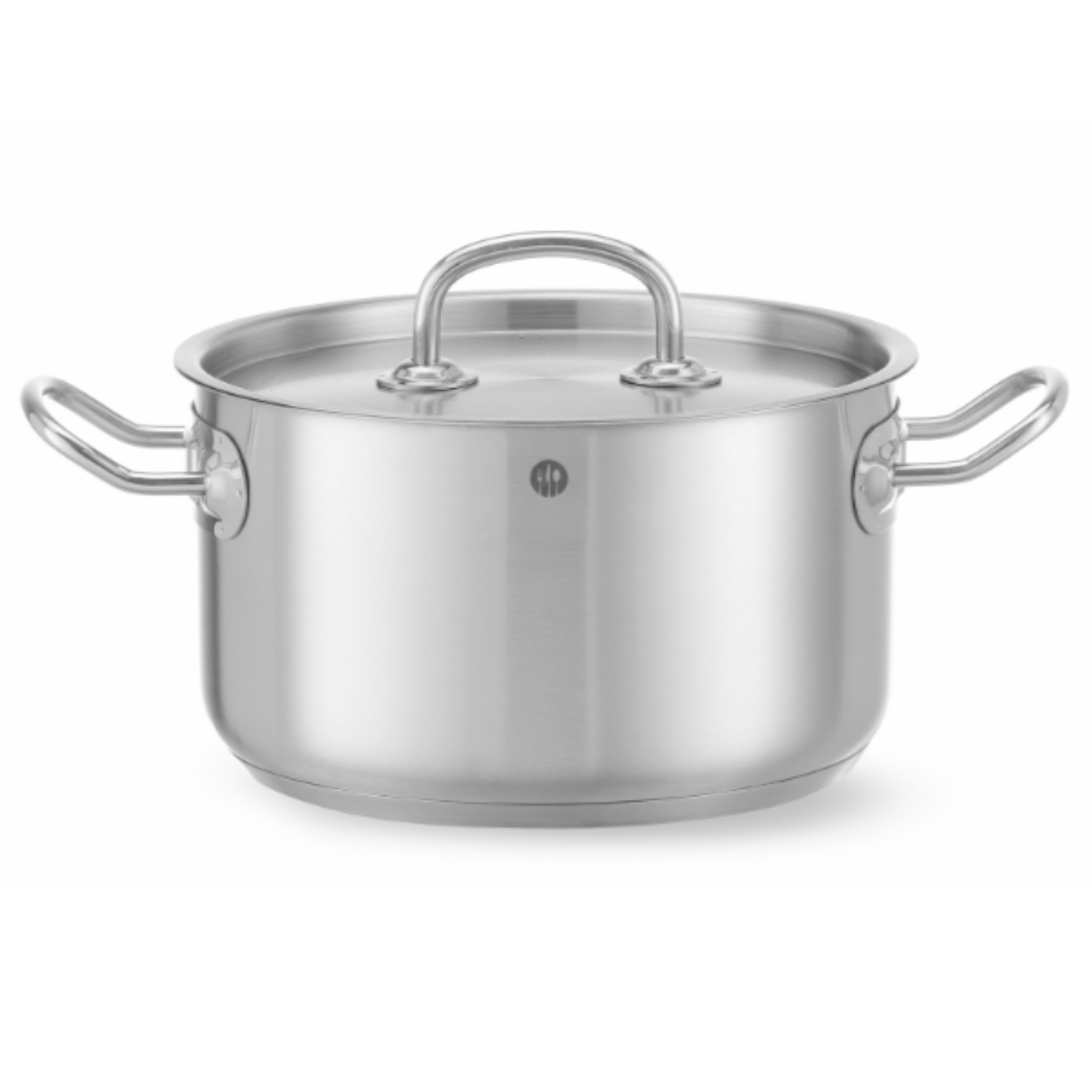 Garnek ze stali nierdzewnej 3,5L Hendi Kitchen Line 20x11cm Pokrywka Garnki