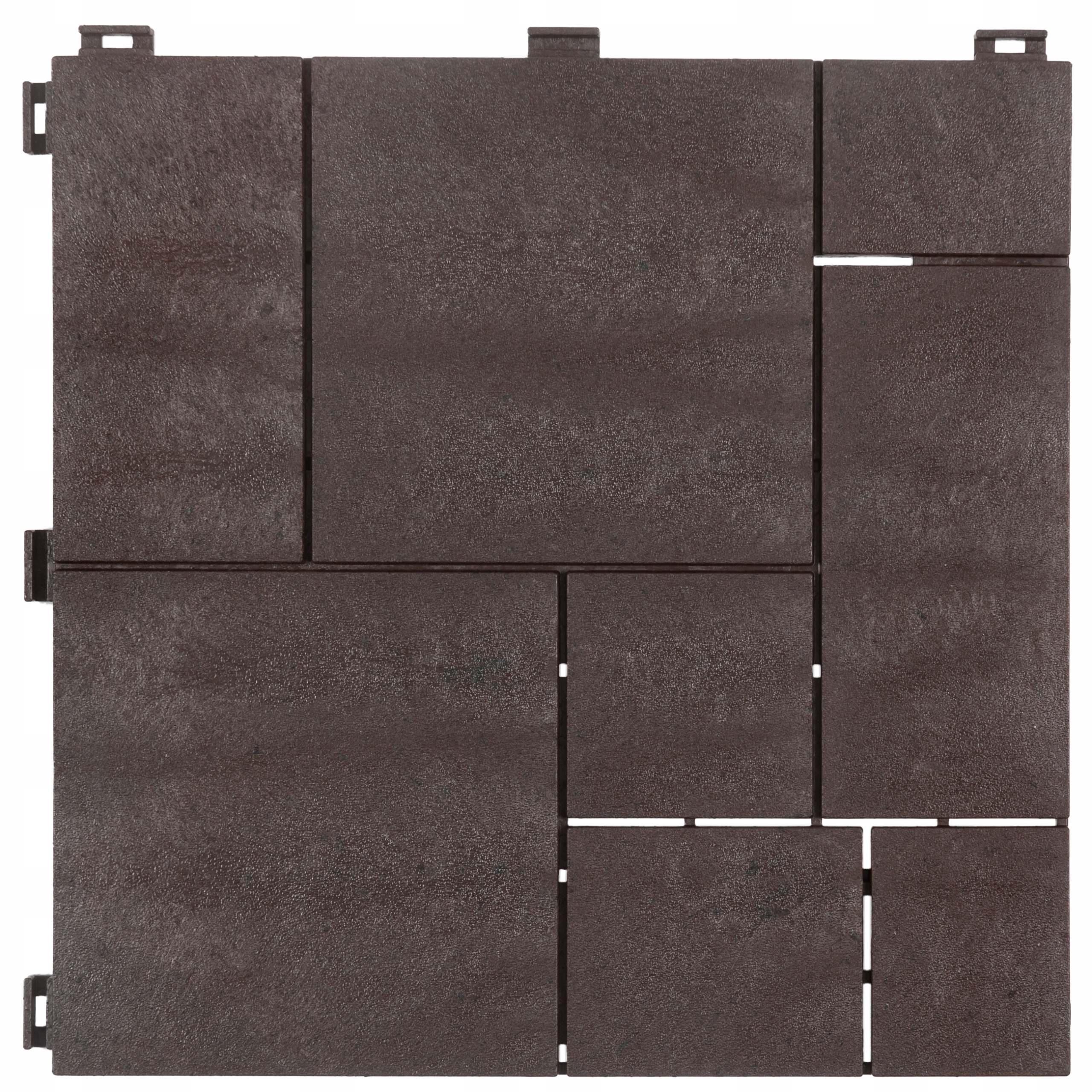 PODEST TARASOWY PŁYTKA PODŁOGA NA BALKON ECO BRUK KOSTKA BRĄZ 30x30 cm