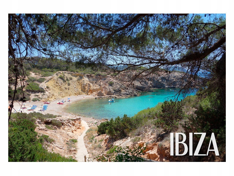

Hiszpania Ibiza Plaża Magnes na lodówkę